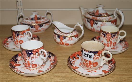 A Crown Derby part tea service